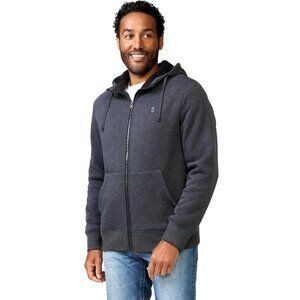NWT Free Country XXL Dark Gray Hoodie Full Zip Sweatshirt